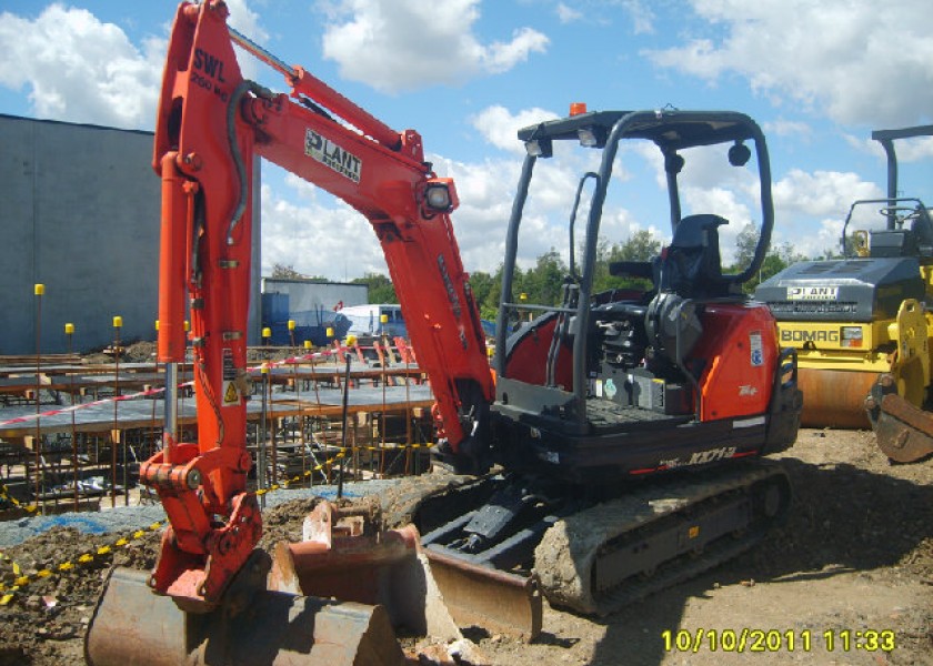2009 3t Kubota KX71-3S  Excavator 1