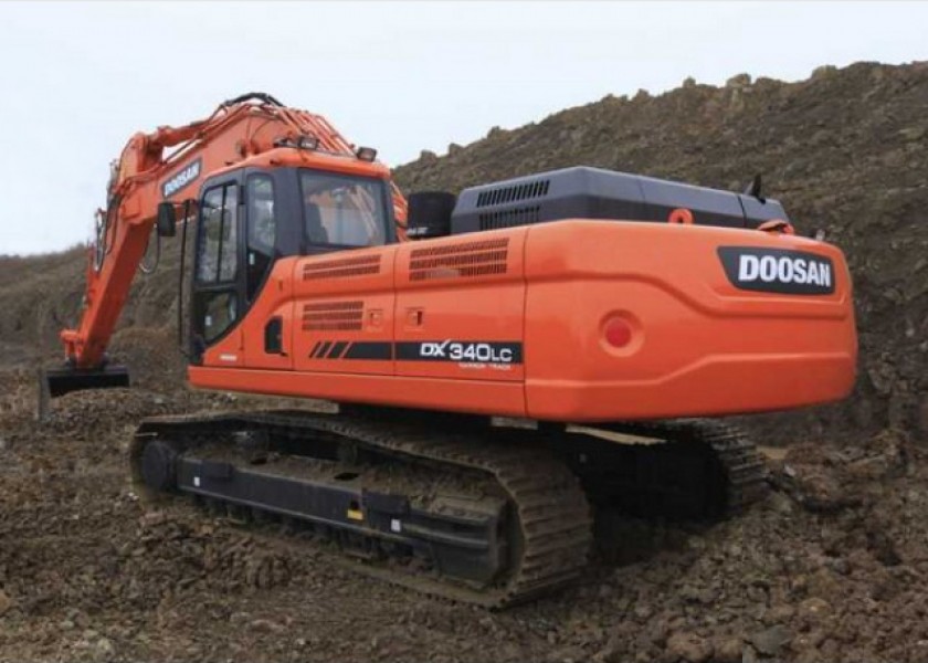 2012/2013 Doosan Dx340LC 35t Excavator 3