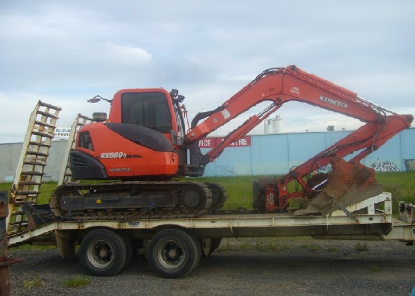 2012 Kubota KX080 1