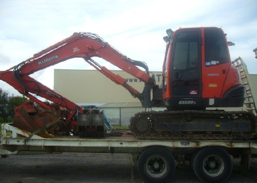 2012 Kubota KX080 2