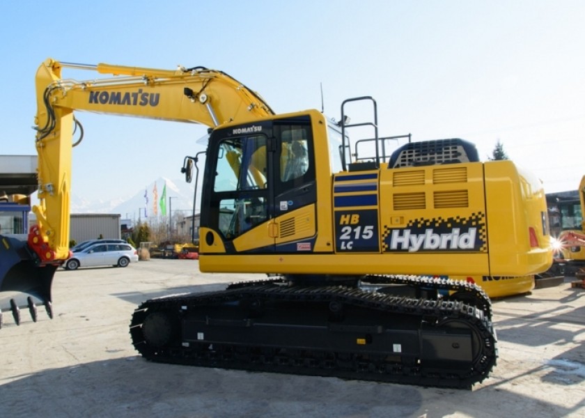 2016 Komatsu HB215LC-1 (21T) Hybrid Excavator 1