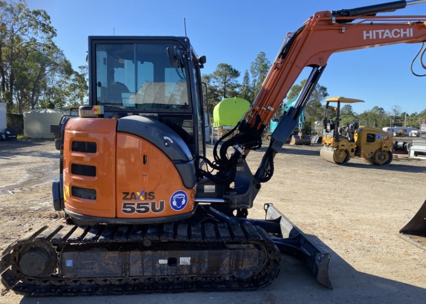 2022 Hitachi AX55 5.5T Excavator 1