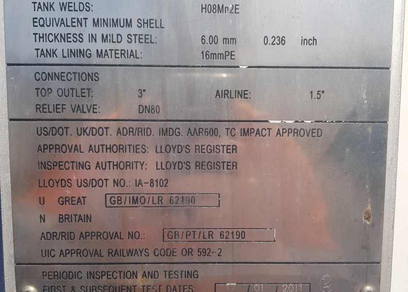 21,000L ISO Tank 7