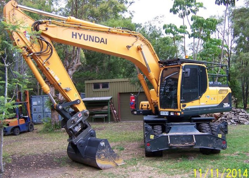 21T Wheeled Excavator 4