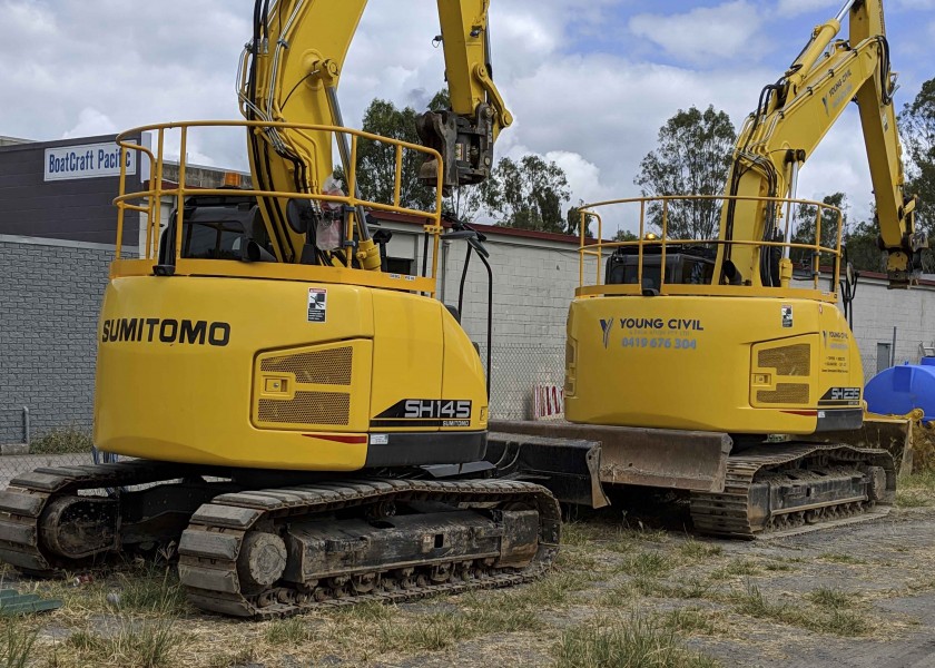 23.5T Sumitomo Excavator 6