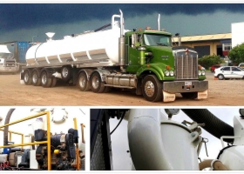 25,000L Semi Vacuum Tanker 1