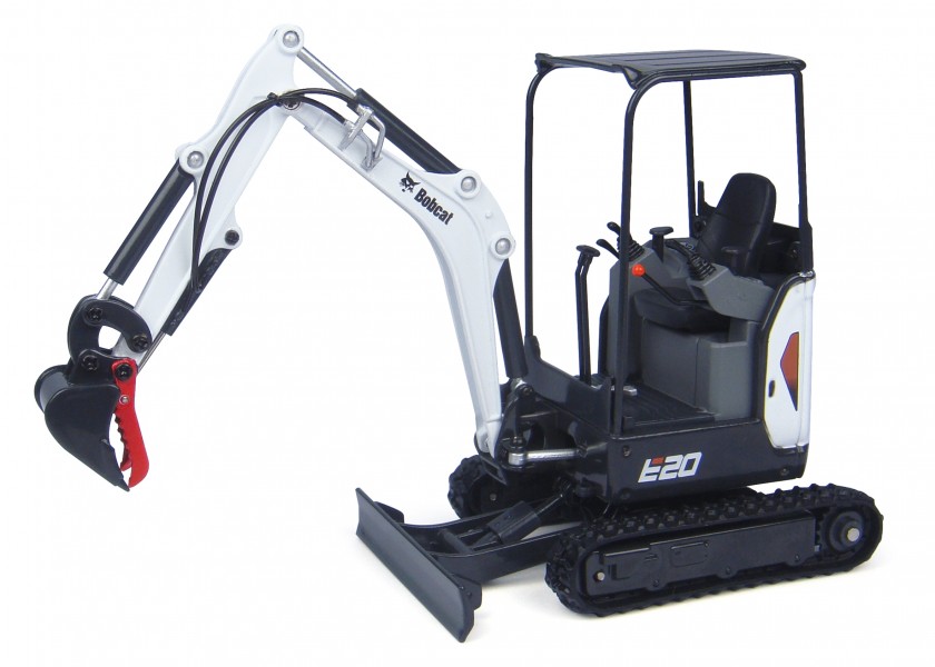 2T Excavator, with tilt bucket, grab and retractable to 980mm 1