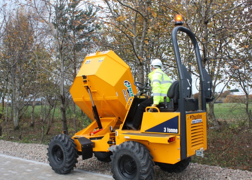 3 Tonne Site Dumper 2