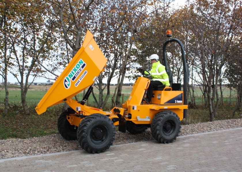 3 Tonne Site Dumper 2