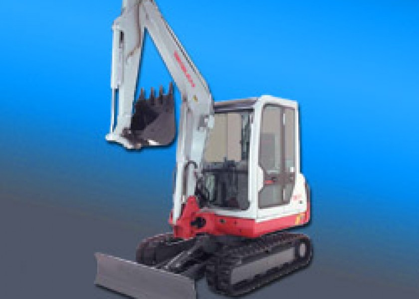 3.5 Ton Takeuchi Excavator 1