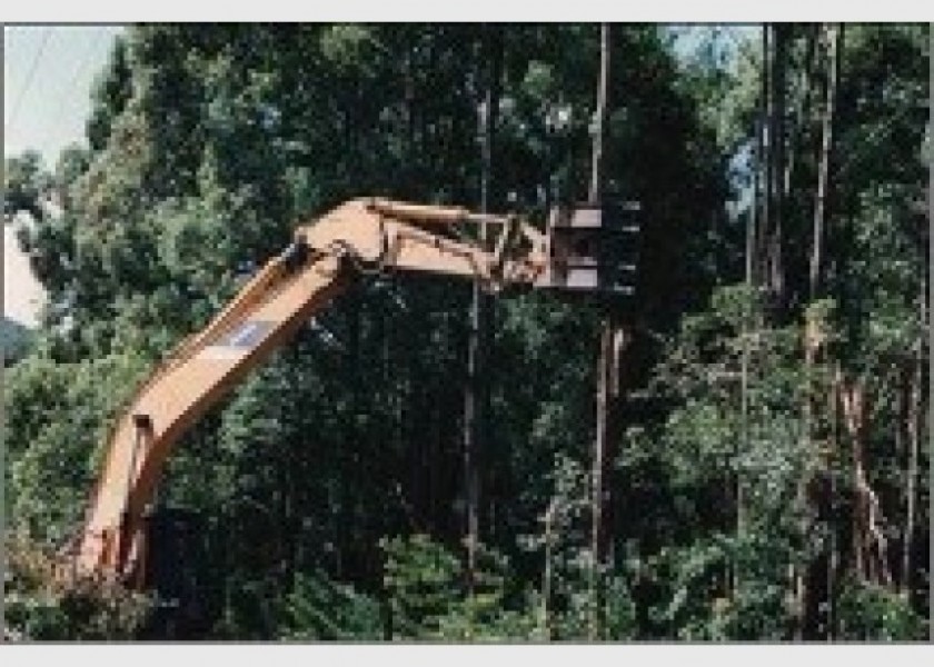 30T Excavator w/Groomer or Tree Grab 3