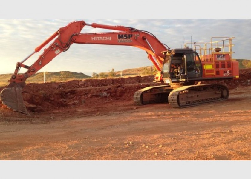 35T Hitachi Excavator 1