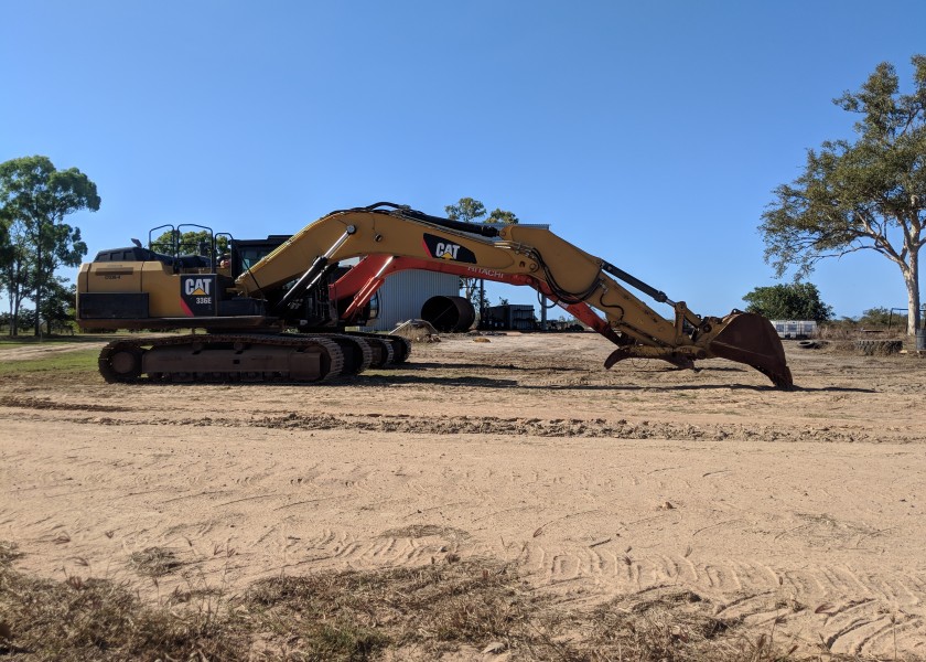 Fleet of Cat 336EL Excavators 2