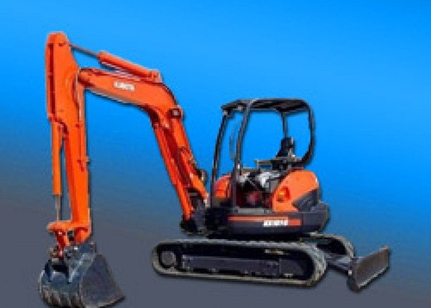 4 Tonne Kubota Excavator 1