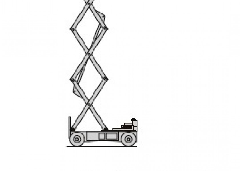 40' Electric Scissor Lift 1