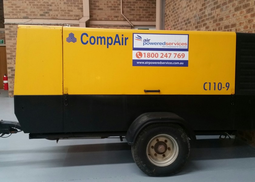 400 CFM Portable Compressor 1