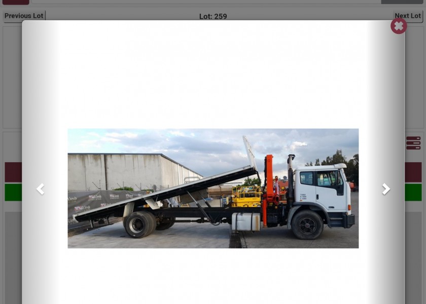 4x2 6.8ton payload 97 acco 210perkins with 7m reach 4t crane 3