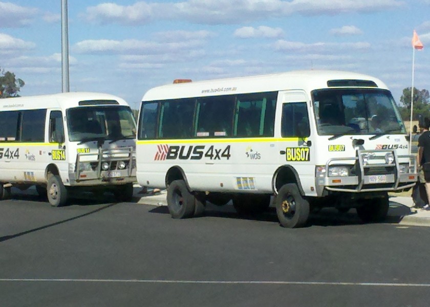 4x4 Toyota Coaster 1