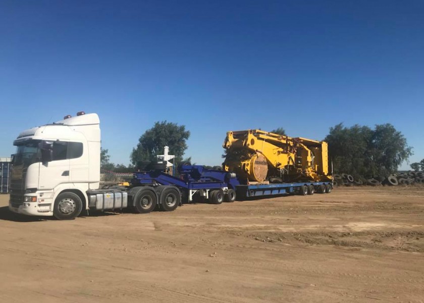 4X8 Low Loader & Dolly >70ton 2