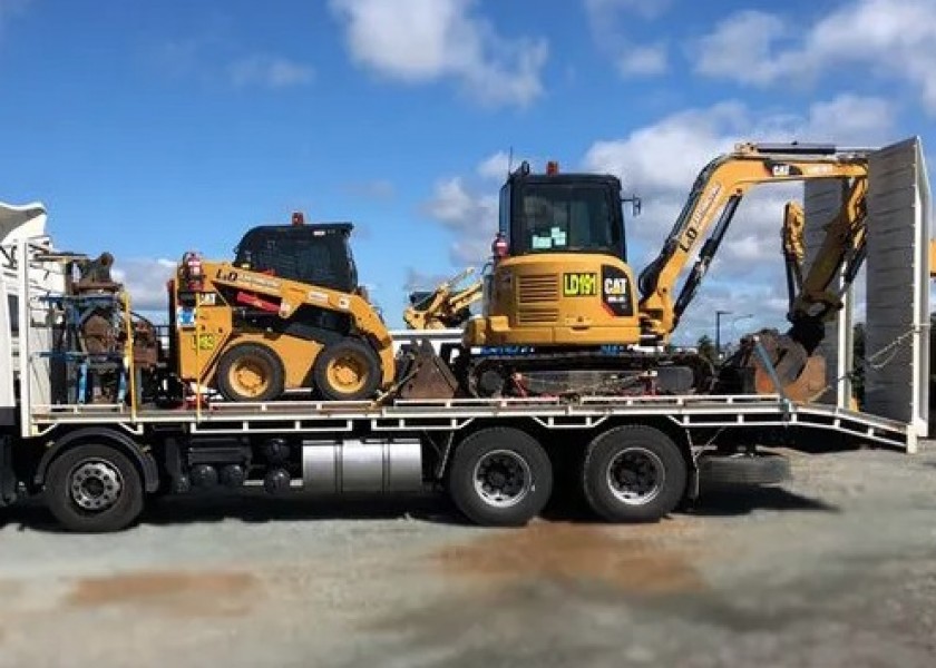 5-8T Excavator & Bobcat Combo 1