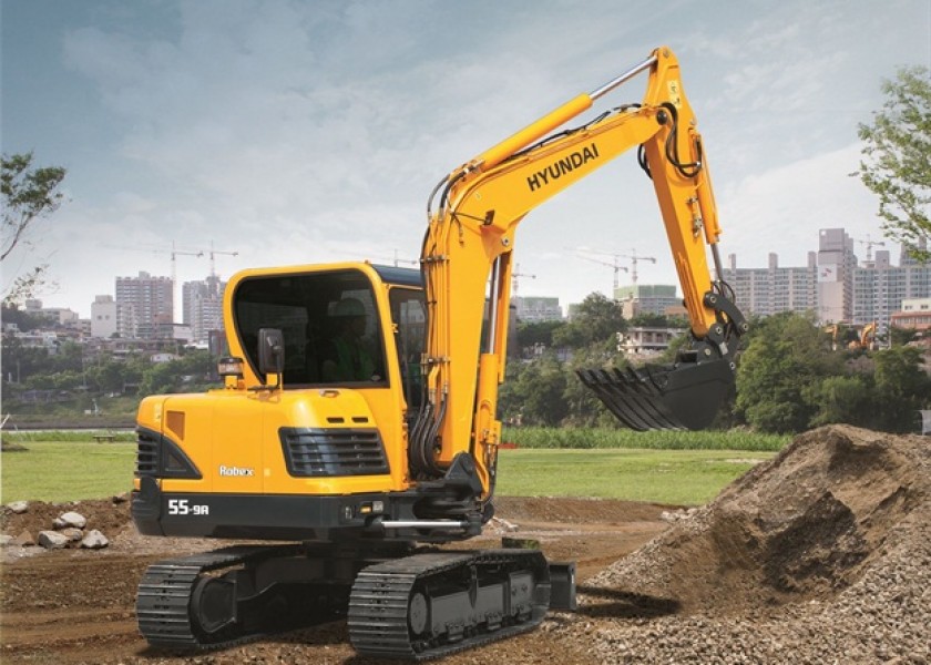 5.5T Excavator Hyundai R55-9 1