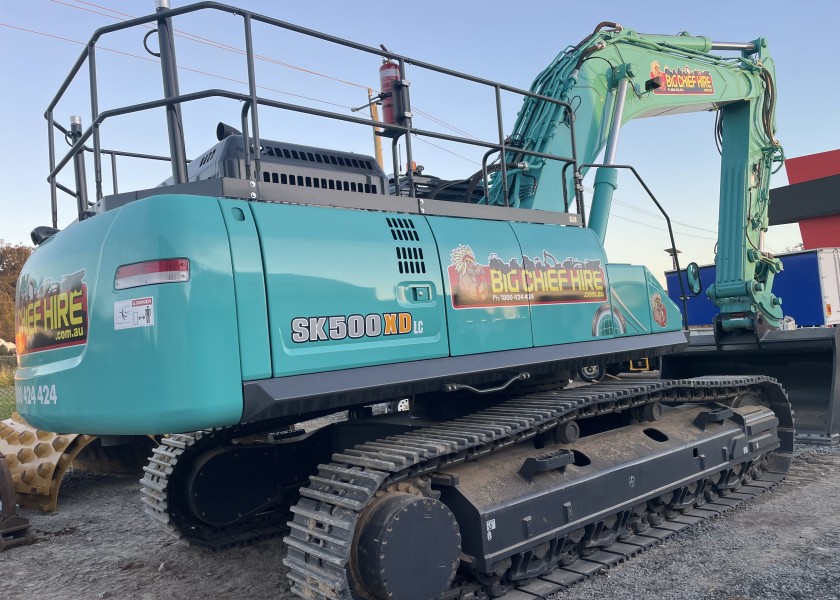 50 ton Kobelco Excavator 1