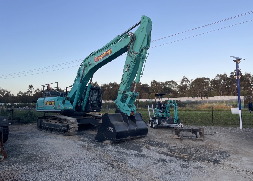 50 ton Kobelco Excavator 4