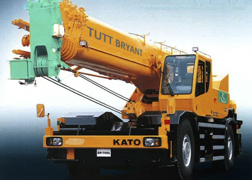 50T Kato SL500 Rough Terrain Crane  1