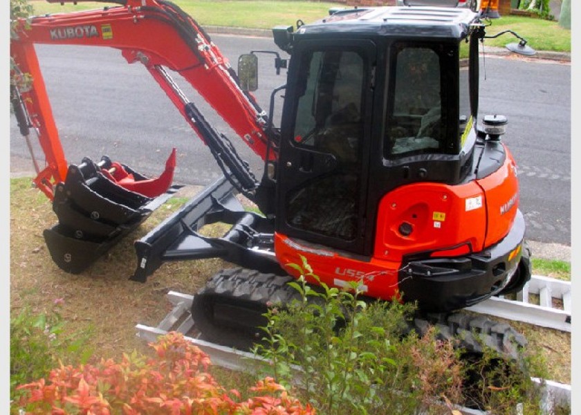 5.5 Tonne Kubota Excavator 1