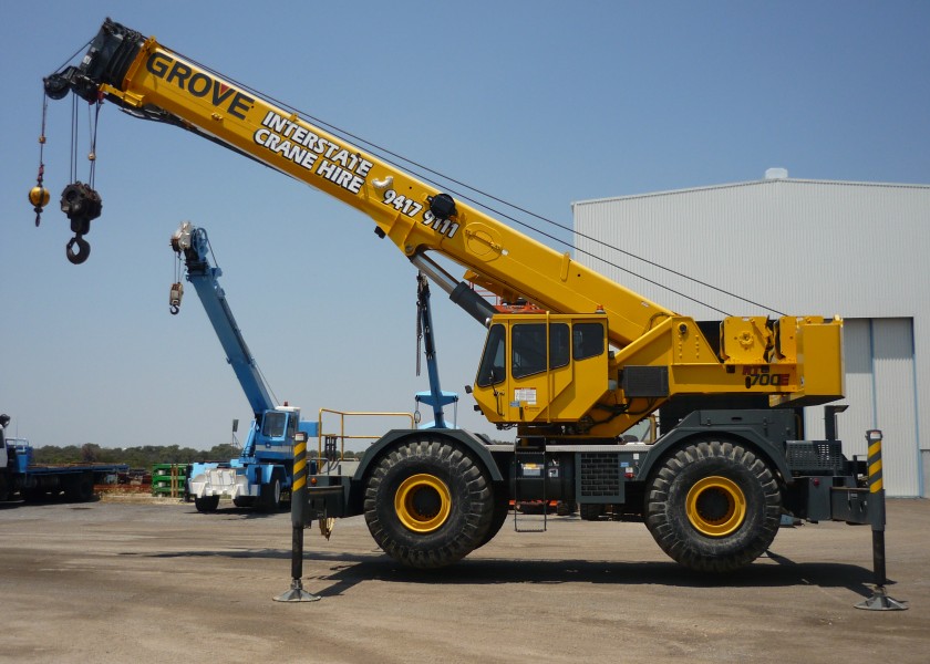 55 tonne Rough Terrain Crane 1