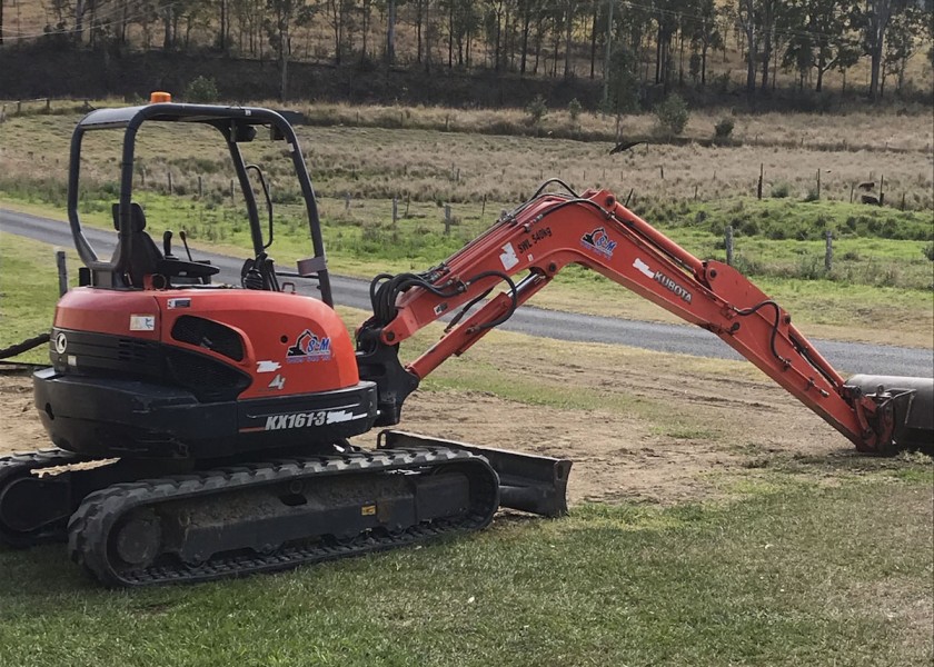 5T Kubota Excavator 1