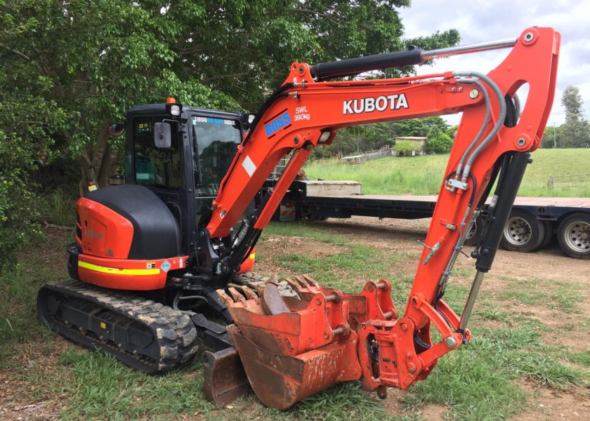 5T Kubota Excavator 1