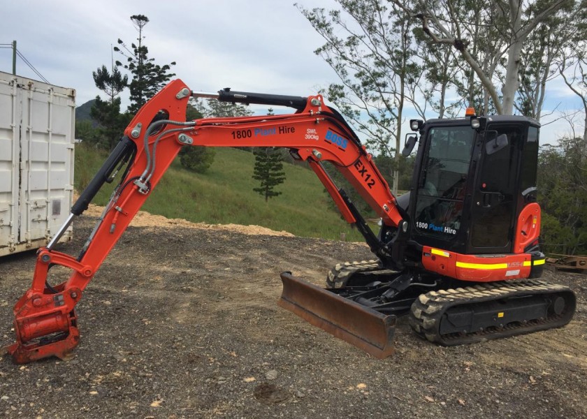 5T Kubota Excavator 4