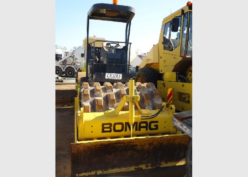 6 Tonne Bomag BW145PDH-3 Pad Foot Roller 1