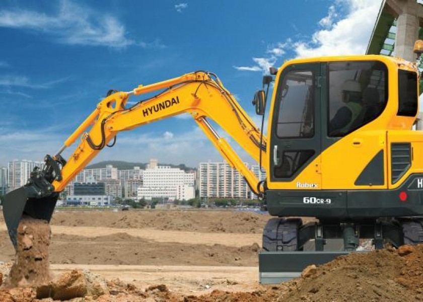 6T Excavator Hyundai R60CR-9 2