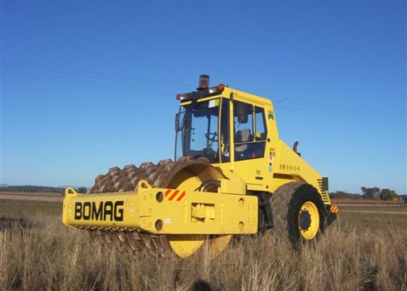 7T Bomag Padfoot Roller 1