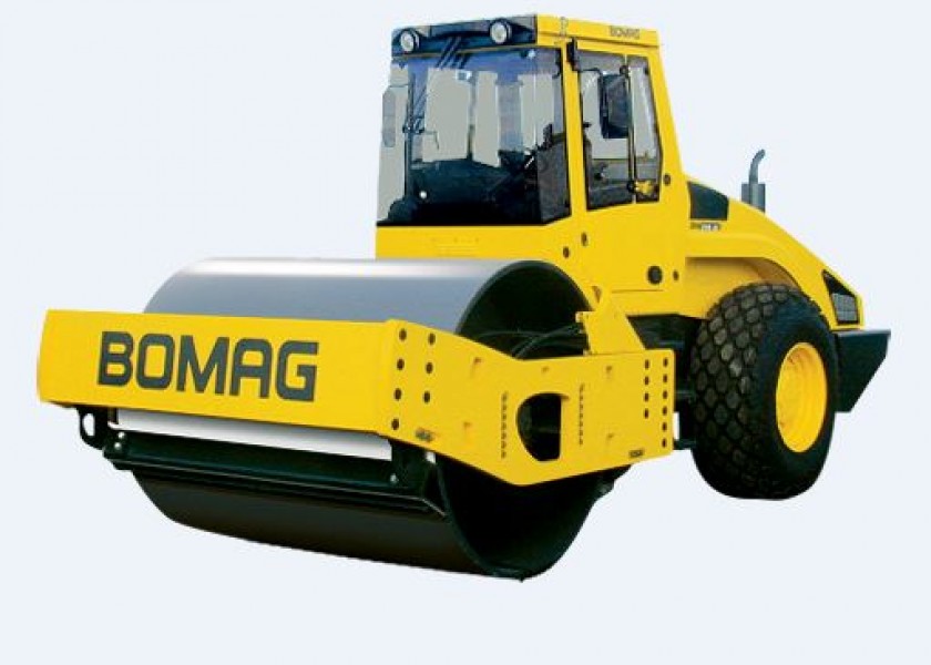 7T BOMAG Smooth Drum Roller 1