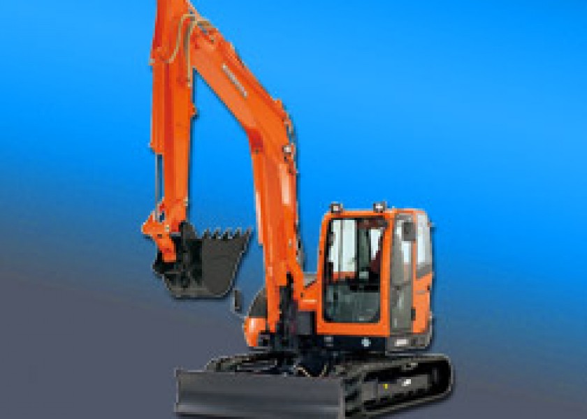 8 Ton Kubota Excavator 1