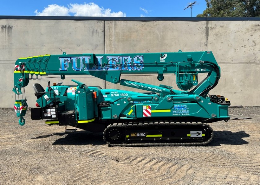8 tonne 2023 Model Maeda Mini Crawler available for Immediate Dry Hire or Wet Hire 4