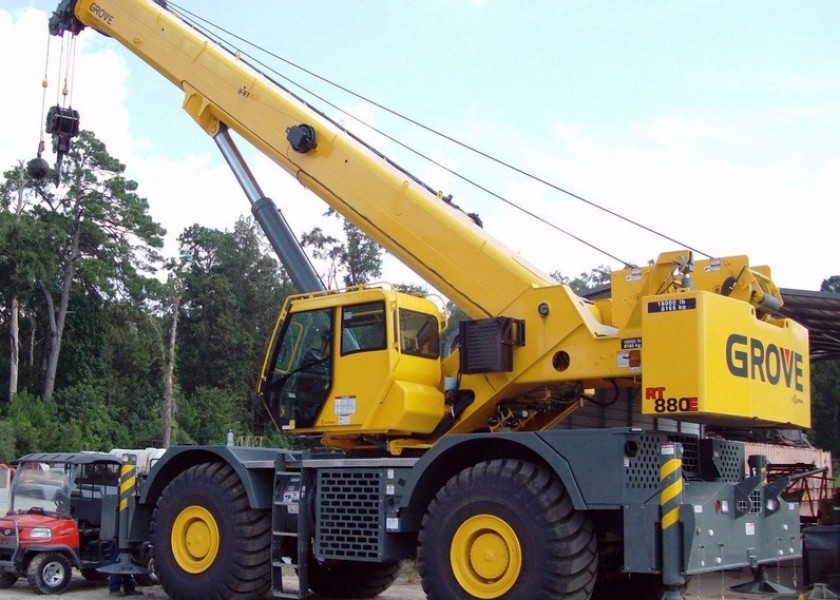 80T Rough Terrain Crane 1