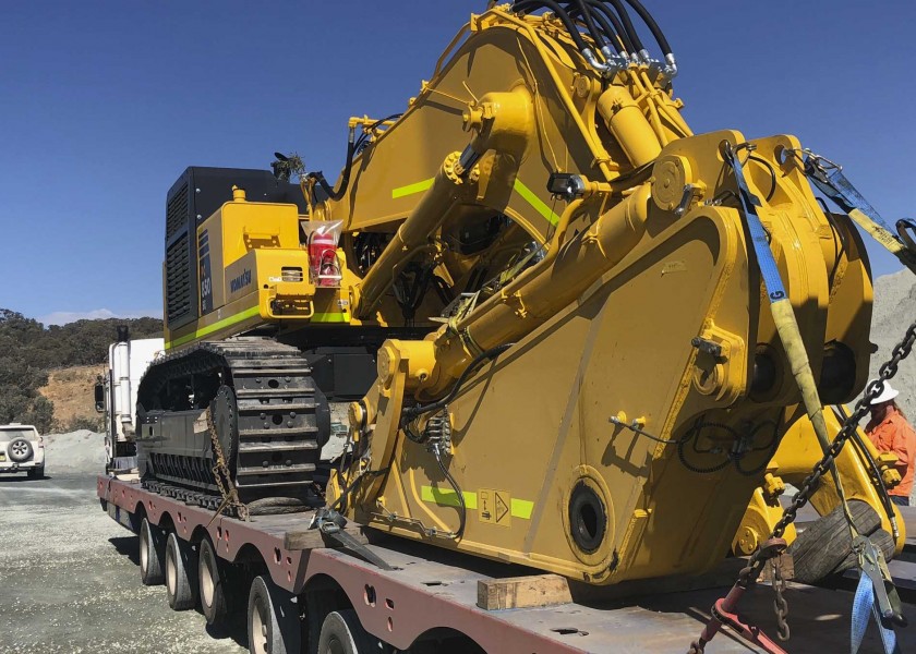 85T Komatsu PC850 Excavator 4