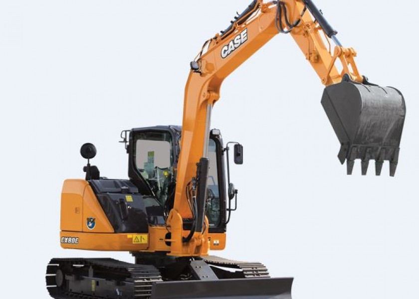 8T CASE Excavator 1