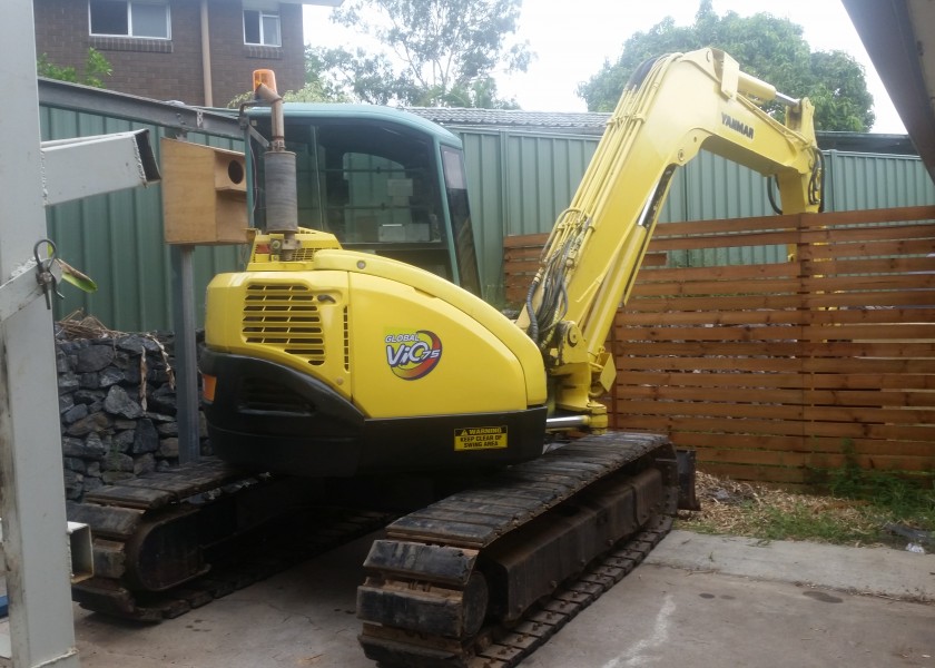 8T Yanmar Excavator 1