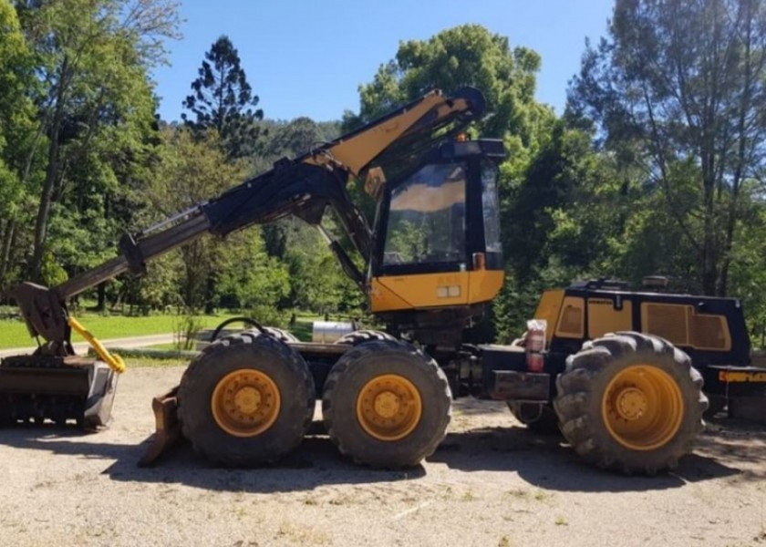 911 Valmet / Komatsu mulcher 1