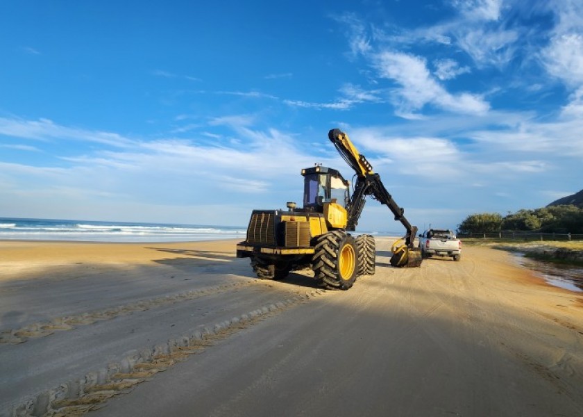 911 Valmet / Komatsu mulcher 2