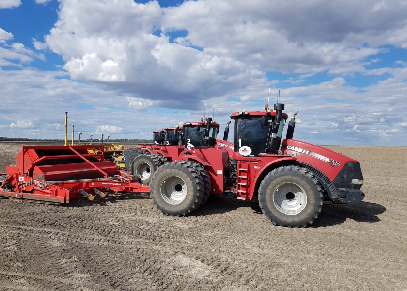 A1 7 x  Case STX 600 & 500 Tractors and scoops 2