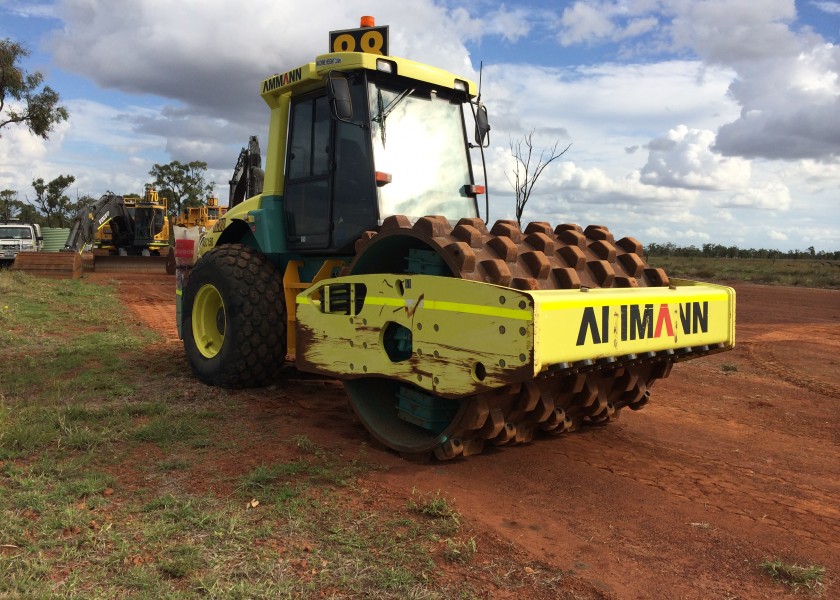 Ammann 18t Padfoot Roller 2