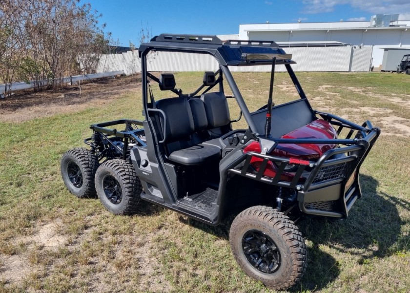 ATV Canam 6 wheel drive recovery vehicle 2