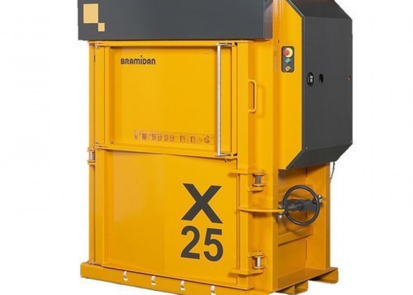 Bramidan X50 Vertical Baler | Heavy Duty Compaction | Great for Cardboard & Plastic 1