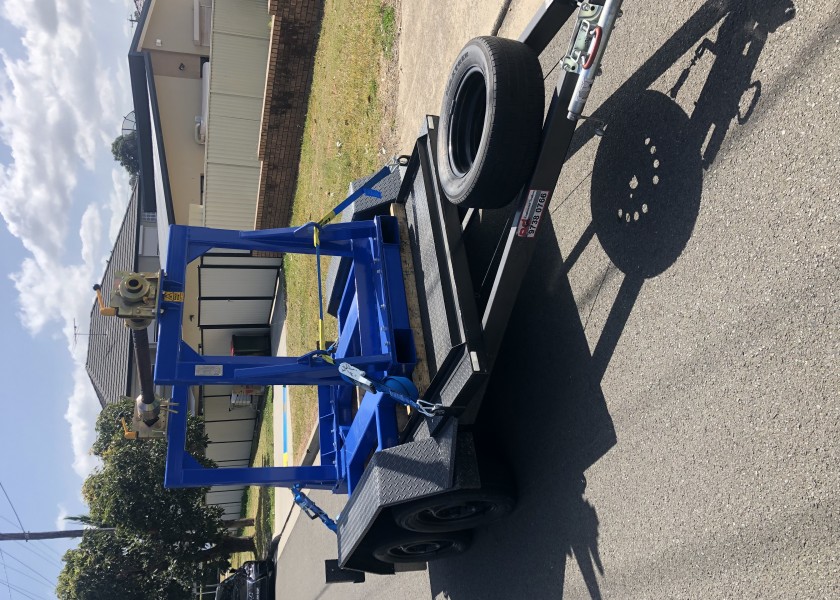 Cable stand trailer 1